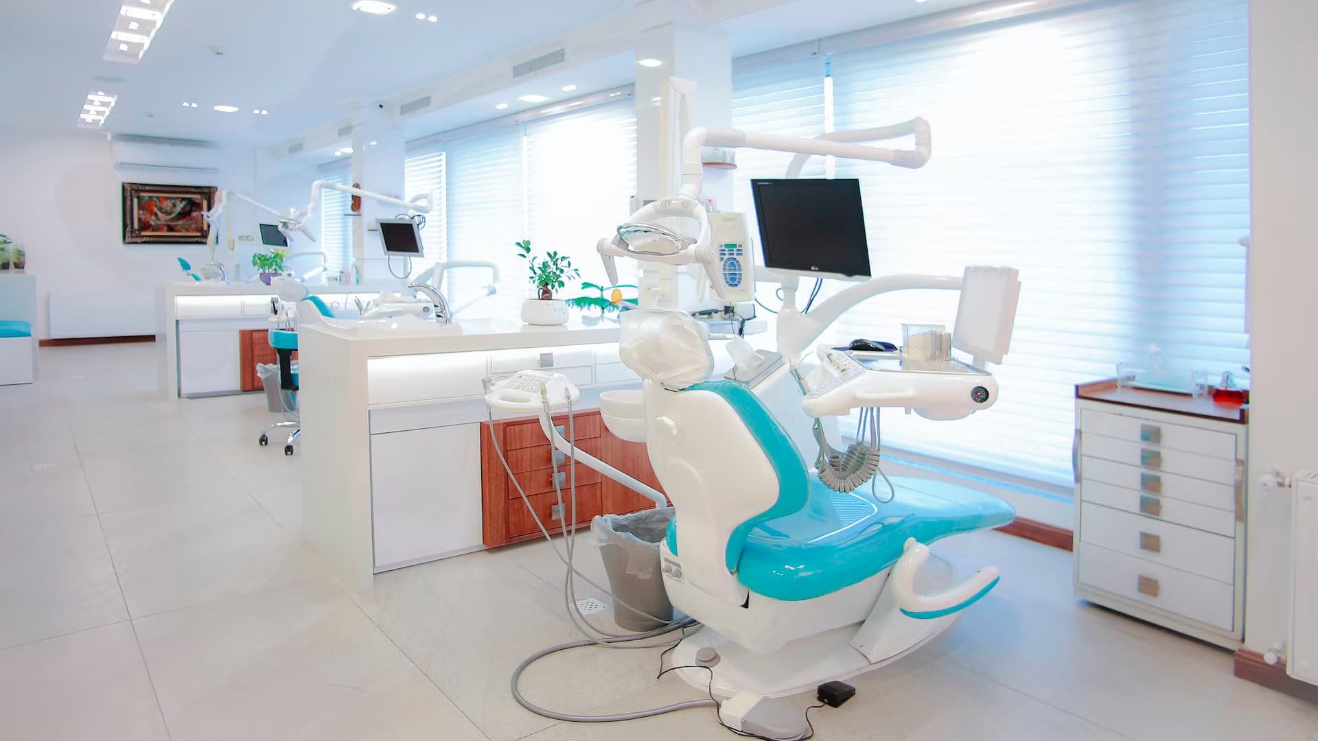 Modern dental clinic with advanced equipment